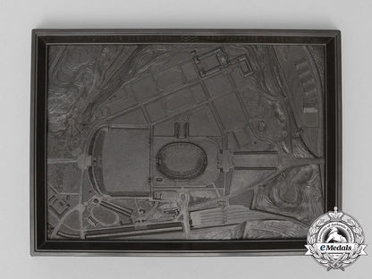 a1936_xi_berlin_summer_olympic_games_grounds_boxed_model_with_mirror,_brochure&_pamphlet_c_5473