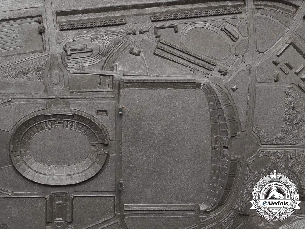 a1936_xi_berlin_summer_olympic_games_grounds_boxed_model_with_mirror,_brochure&_pamphlet_c_5477