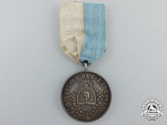 An 1882-1883 Argentinian Andes Campaign Medal; Silver Grade