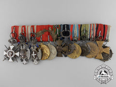 A Fine & Unusual Serbian First War Officer’s Group Of Twelve
