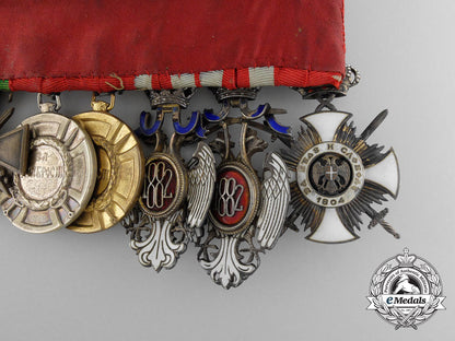 a_fine&_unusual_serbian_first_war_officer’s_group_of_twelve_c_5634