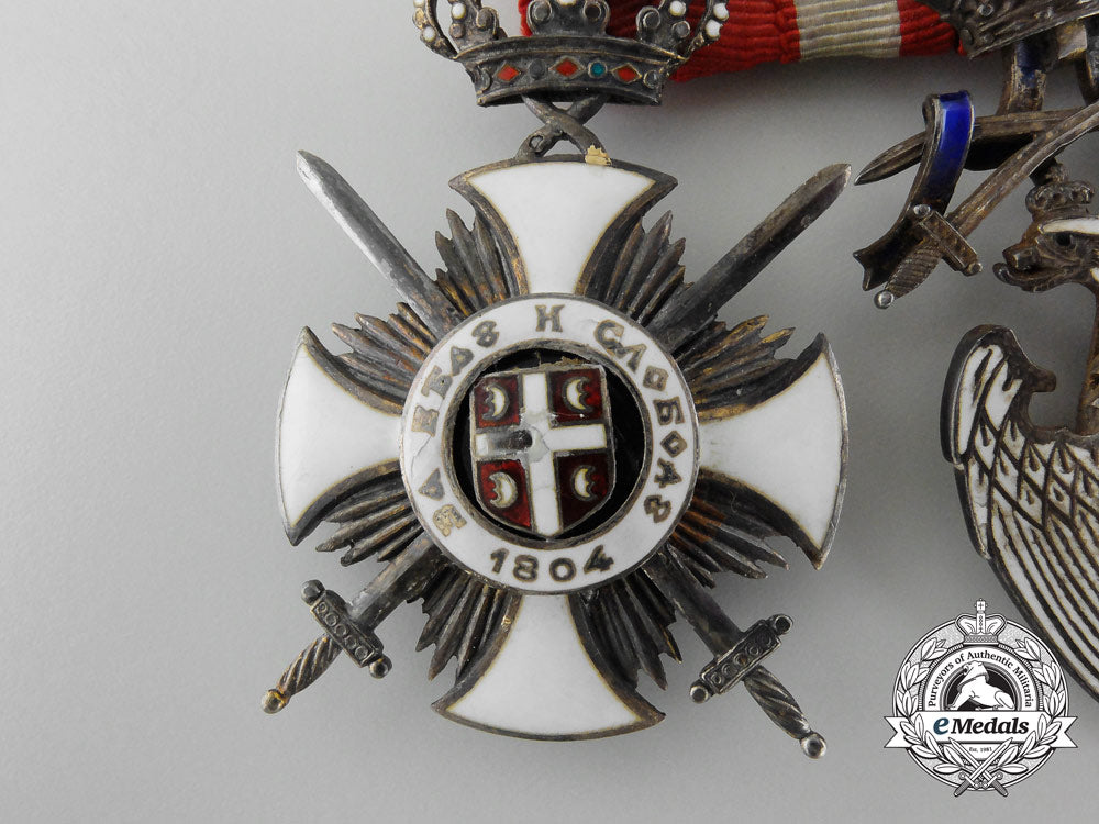 a_fine&_unusual_serbian_first_war_officer’s_group_of_twelve_c_5636