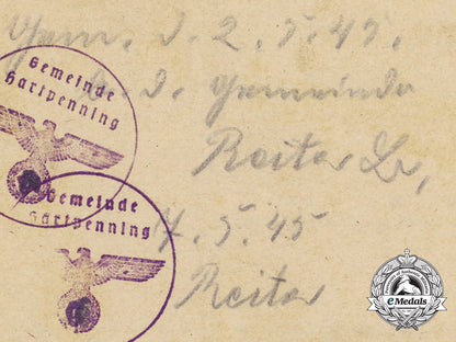 a1945_wehrmacht_discharge_certificate_signed_by_major_general_kittel_c_5737