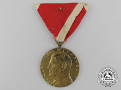 A Ustaše Medal Of Poglavnik Ante Pavelić For Bravery