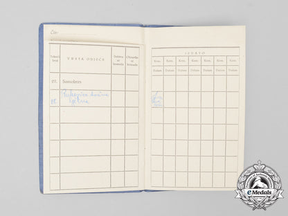 a_second_war_croatian_air_force_nco’s_booklet,_photos&“_way_of_the_cross”_notes_c_5807