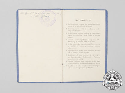 a_second_war_croatian_air_force_nco’s_booklet,_photos&“_way_of_the_cross”_notes_c_5808