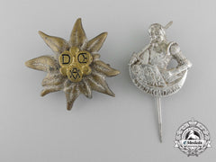 Germany, A Set Of Two Civilian Membership Stick Pins