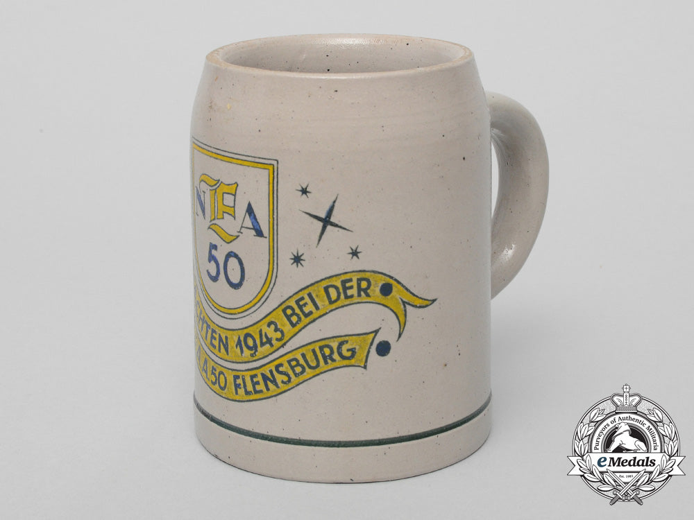 a_flensburg50_th_german_communications_division_christmas_beer_stein_c_5943