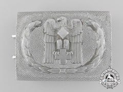 A German Red Cross Enlisted Belt Buckle By Josef Feix Und Söhne
