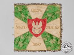 A Scarce First War Polish Legion Riflemen Branch Banner