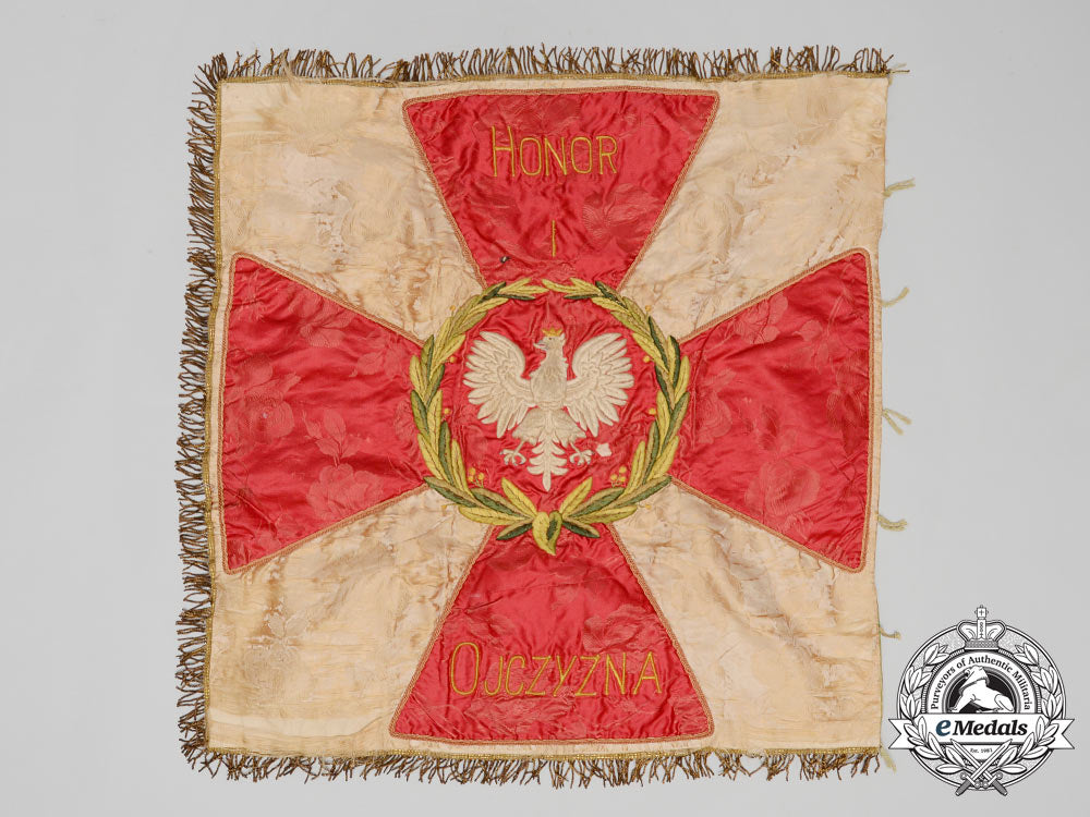 a_scarce_first_war_polish_legion_riflemen_branch_banner_c_6019