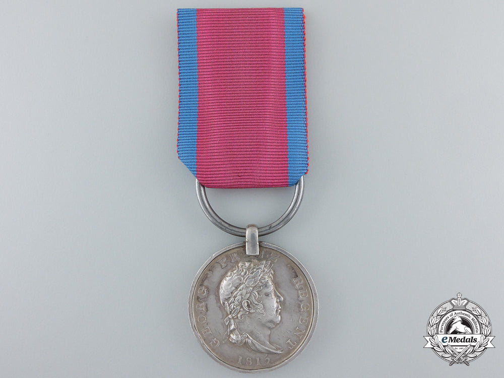 a_hanoverian_waterloo_medal_to_lieutenant_friedrich_von_maidel;_osnabrueck_light_battalion_c_606