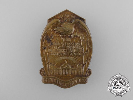 a192910_th_anniversary_of_the_german_black/_red/_gold_flag_badge_by_bremer_c_6098
