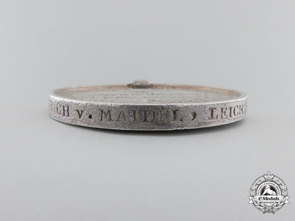 a_hanoverian_waterloo_medal_to_lieutenant_friedrich_von_maidel;_osnabrueck_light_battalion_c_611