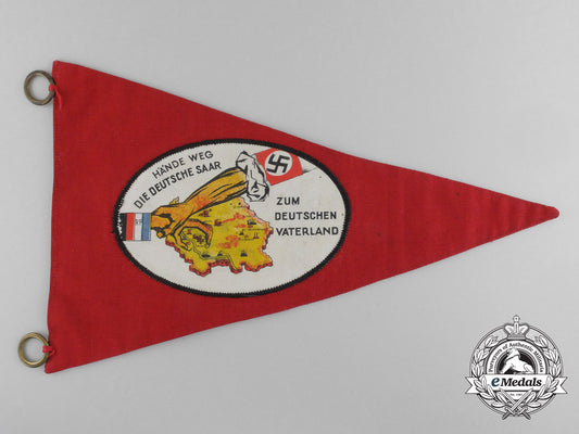 a"_hands_off_the_german_saarland"_pennant_c_6222