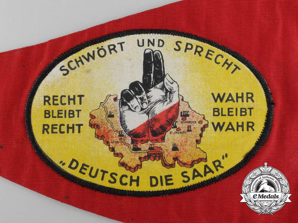 a"_hands_off_the_german_saarland"_pennant_c_6224