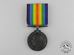 A First War Medal To The 58Th Canadian Infantry