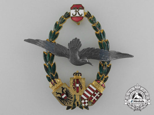 a_rare_first_war_austrian_marine_pilot_badge;_type_ii_by_j._zimbler,_wien_c_6437