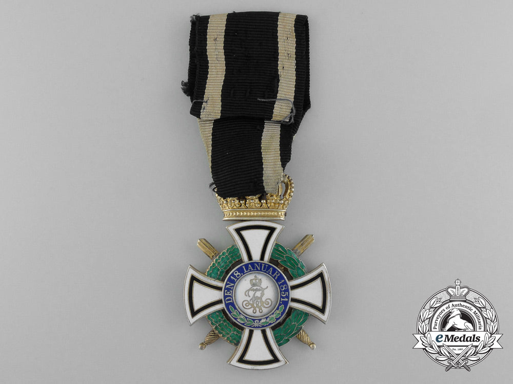 a_prussian_house_order_of_hohenzollern;_knight's_cross_with_swords_by_friedlander_c_6639