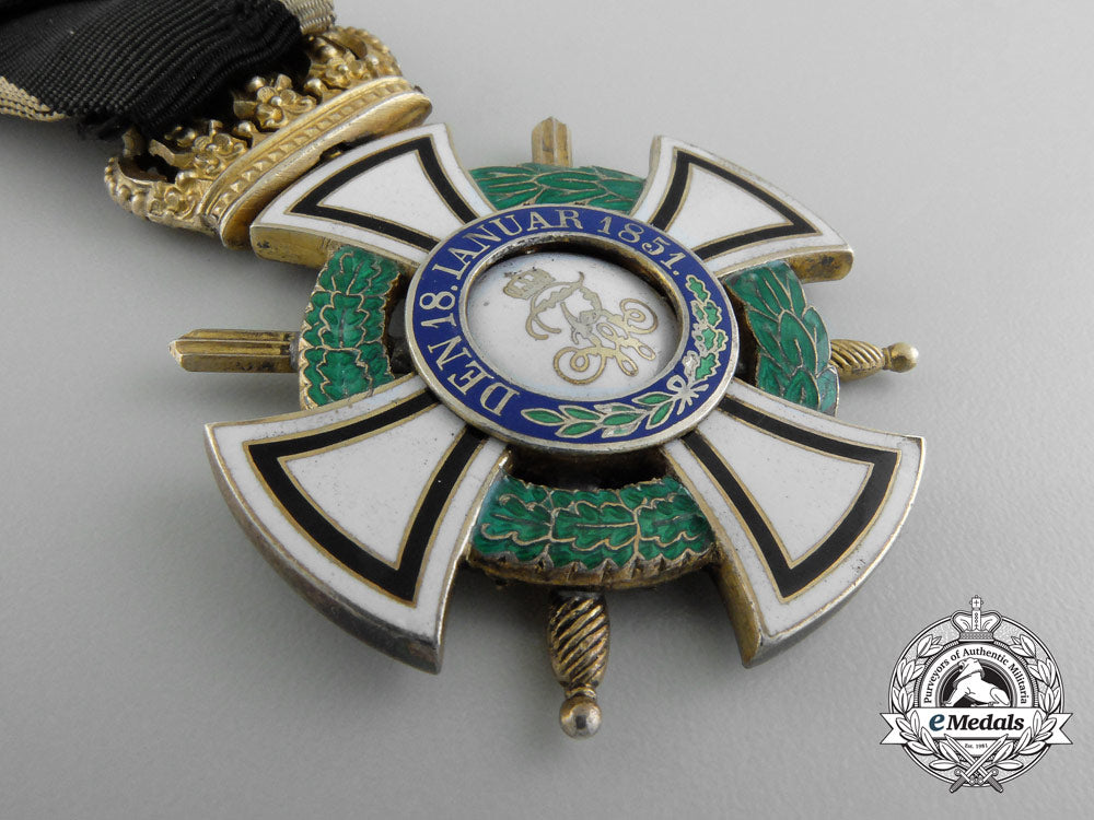 a_prussian_house_order_of_hohenzollern;_knight's_cross_with_swords_by_friedlander_c_6641