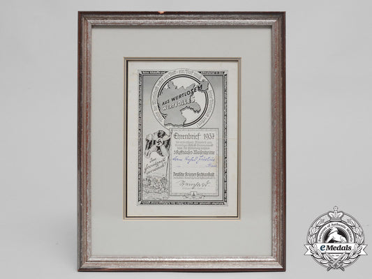 an_honour_letter_from_german_reich_warrior_league_to_richard_justus_and_family_c_6676