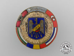 A 1937 Balkan Athletic Games Badge