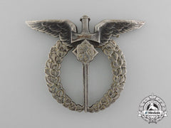 Czechoslovakia. An Observer's Badge In Silver, C.1935