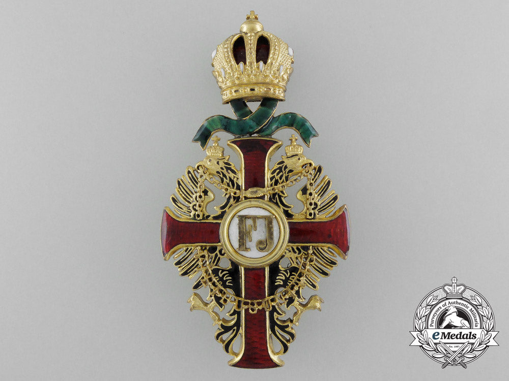 austria,_empire._an_order_of_franz_joseph,_officers_cross_with_war_decoration,_c.1916_c_6828_1