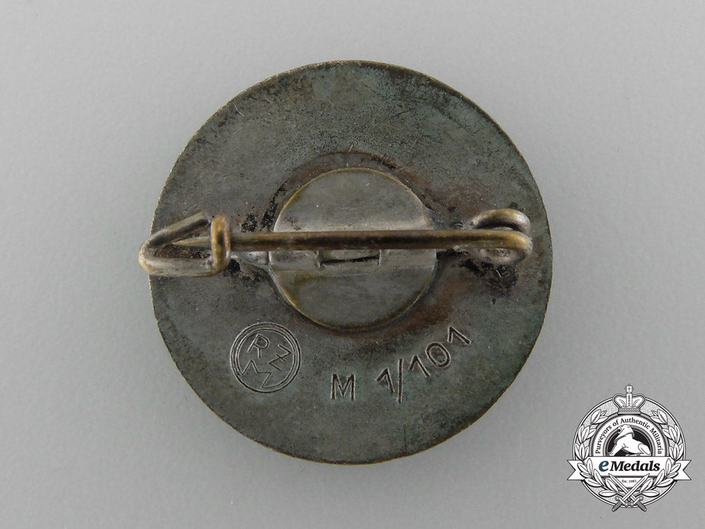 a_nsdap_party_member_lapel_badge_by_gustav_brehmer_c_6864