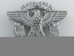 A "Landwacht" Auxiliary Police Visor Cap Eagle