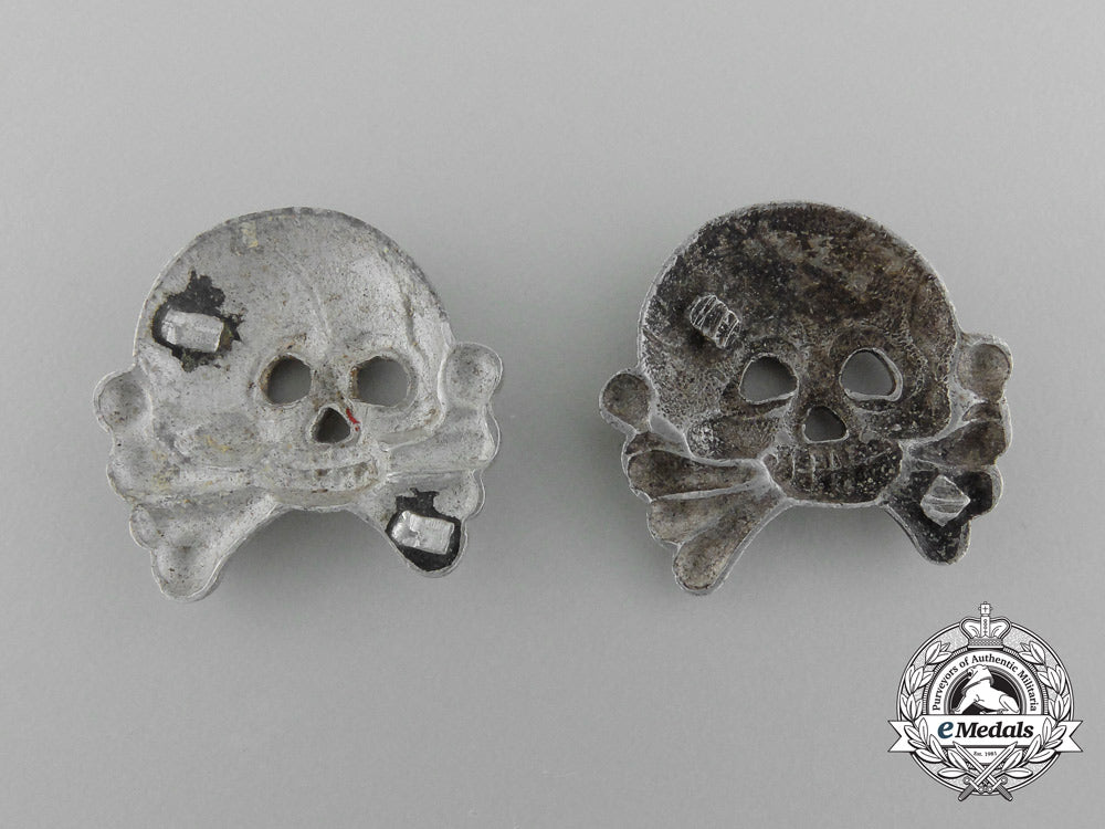 two_army_panzer_collar_tab_skulls_c_7017