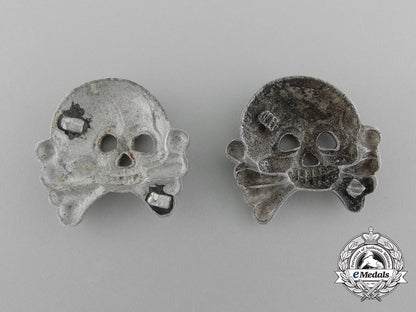 two_army_panzer_collar_tab_skulls_c_7017