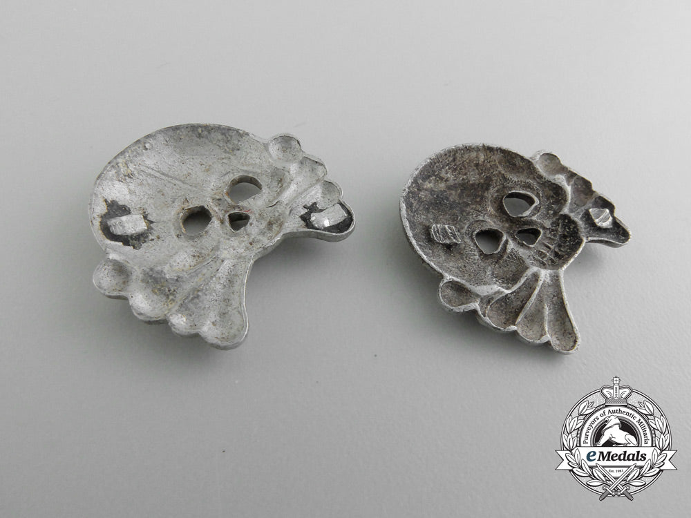 two_army_panzer_collar_tab_skulls_c_7019