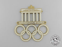 A 1936 Xi Berlin Summer Olympic Games Automobile Grill Plate