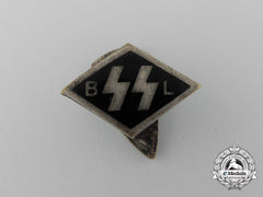 A Flemish Allgemeine-Ss "Ss Bl" Financial Supporter's Badge