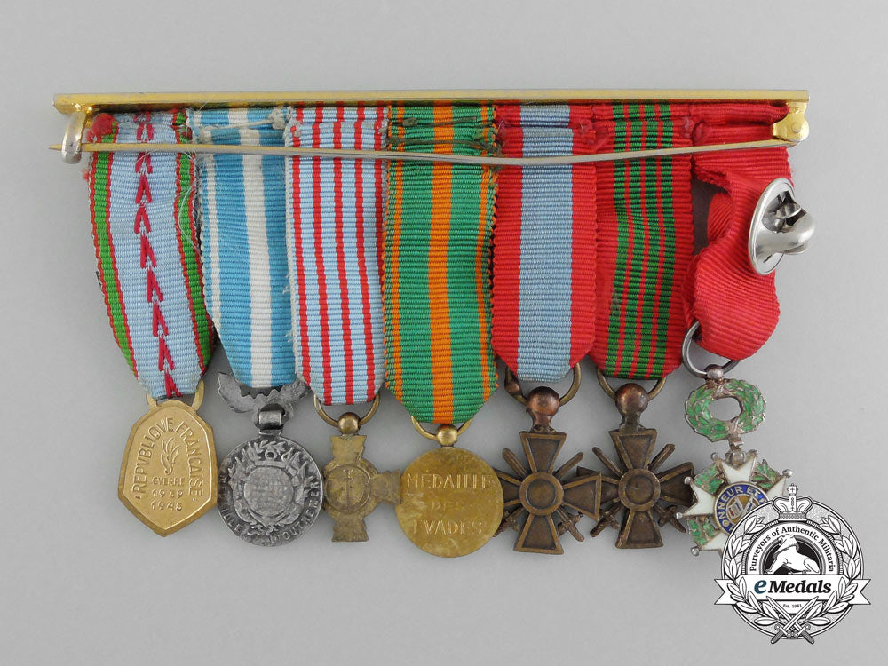 a_first_war_french_miniature_group_medal_bar_c_7216