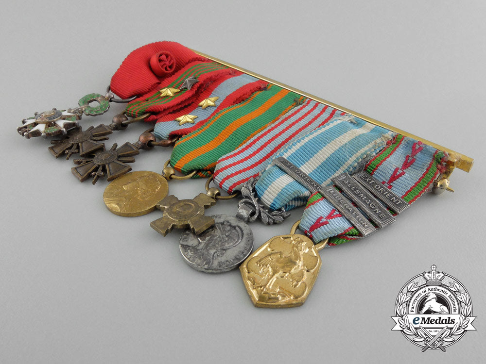 a_first_war_french_miniature_group_medal_bar_c_7217