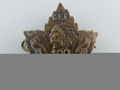 A First War 102Nd Infantry Battalion "North British Columbians" Cap Badge