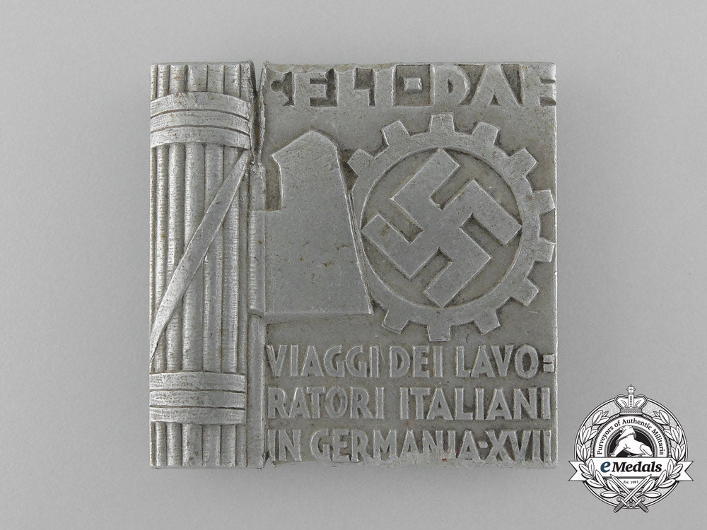 italy,_fascist_state._a_italian-_german_daf/_workers_badge1939_c_7399