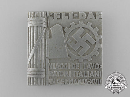 italy,_fascist_state._a_italian-_german_daf/_workers_badge1939_c_7399