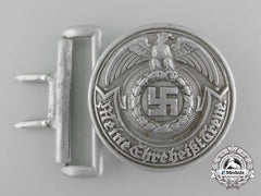 Germany, Ss. An Officer's Belt Buckle, By Overhoff & Cie, C.1937