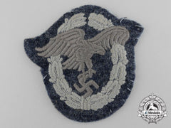 A Luftwaffe Observer Badge; Cloth Version