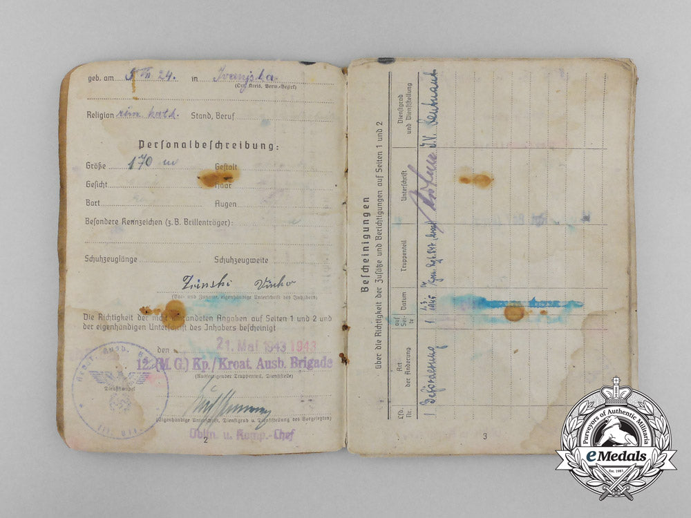 a_soldbuch_of_croatian_soldier,_grenadier_regiment847(_kroat.),392._infantry_division_c_7654