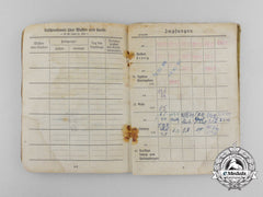 A Soldbuch Of Croatian Soldier, Grenadier Regiment 847 (Kroat.), 392. Infantry Division