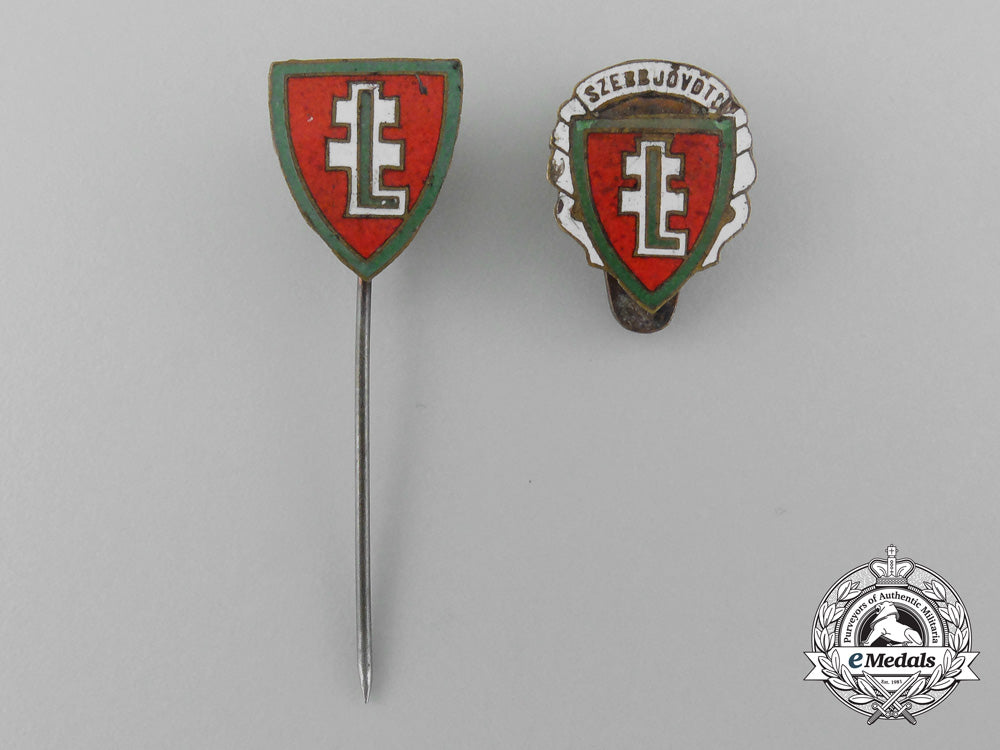 a_hungarian_levente_membership_stickpin_and_badge_c_7709