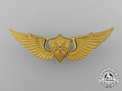 A Gold Japanese Ground Self Defense Force Pilot’s Wings