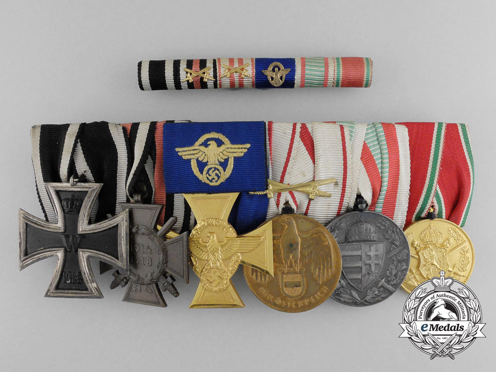 an_austrian_medal_bar_with_six_awards_with_ribbon_bar_c_8012