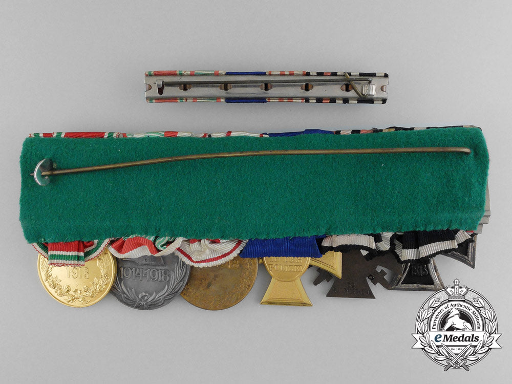 an_austrian_medal_bar_with_six_awards_with_ribbon_bar_c_8015
