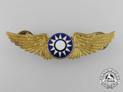 A Set Of Second War Chinese Pilot Wings