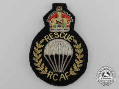 A Rare 1944 Royal Canadian Air Force (Rcaf) Para-Rescue Mess Dress Badge